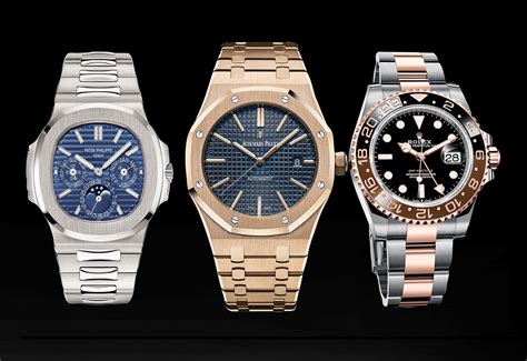 rolex patek philippe audemars piguet.